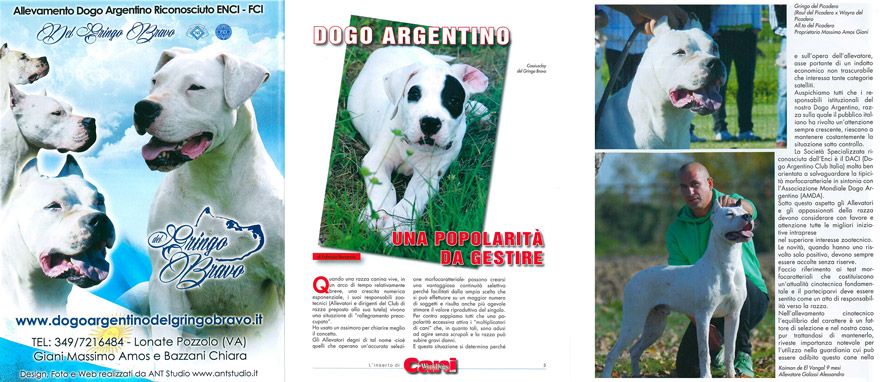 Rivista Cani Utili n°268 - Novembre 2015